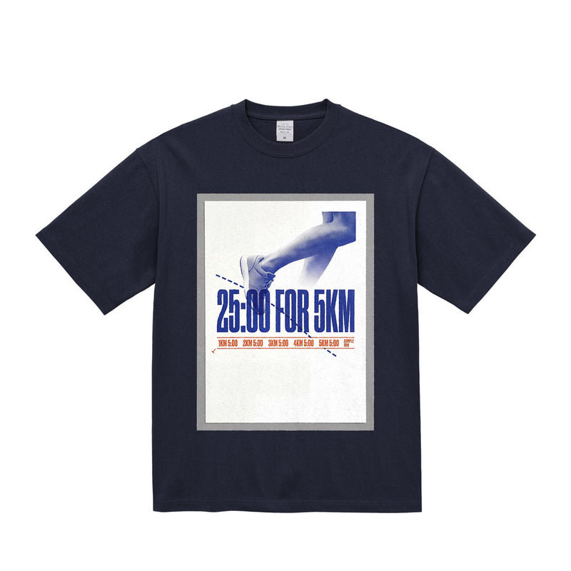 5K / EDITORIAL — 9.1oz Graphic Tee 前面プリントの完成イメージ