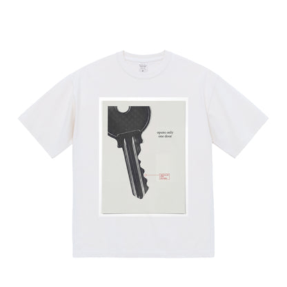 KEY — 9.1oz Graphic Tee white image