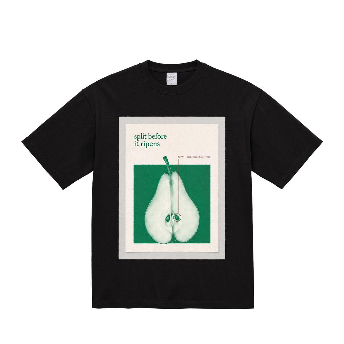 PEAR — 9.1oz Graphic Tee black image