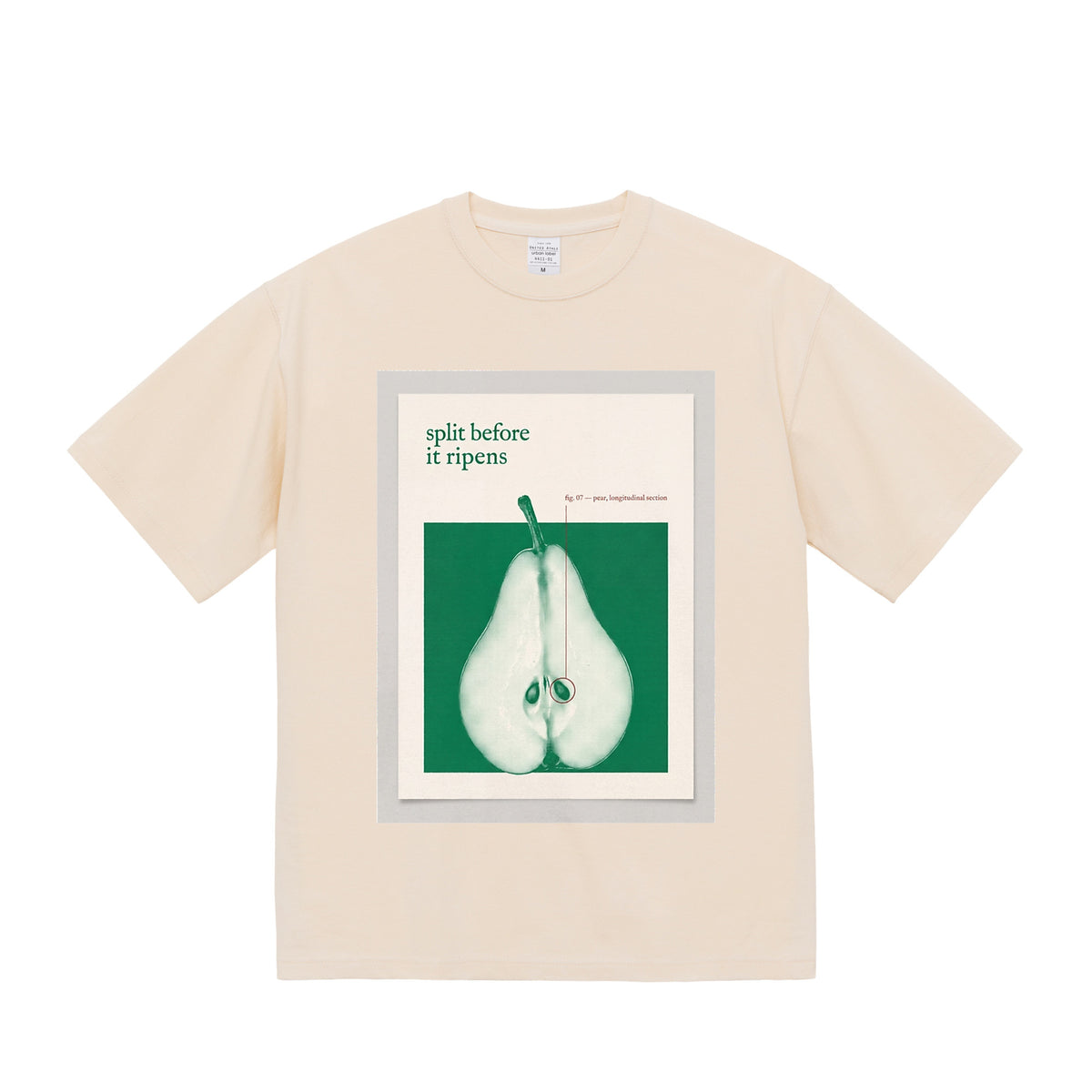 PEAR — 9.1oz Graphic Tee vintage-natural image