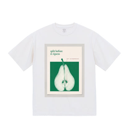 PEAR — 9.1oz Graphic Tee white image