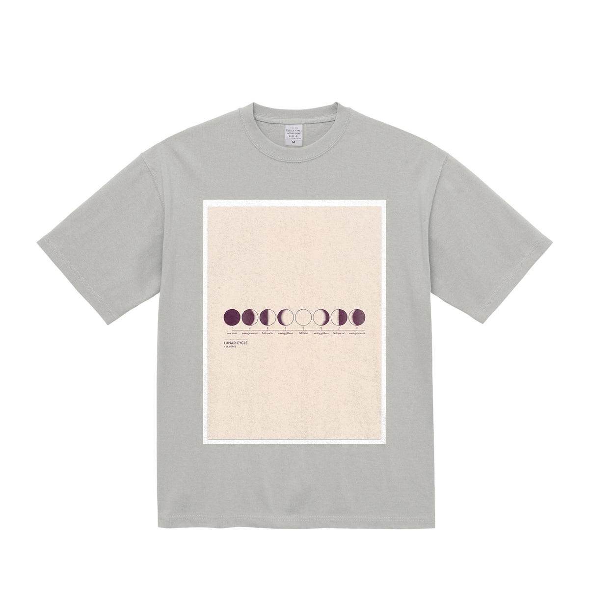 MOON / ARCHIVAL — 9.1oz Graphic Tee frost-gray image