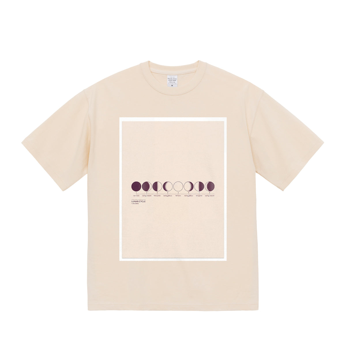 MOON / ARCHIVAL — 9.1oz Graphic Tee vintage-natural image