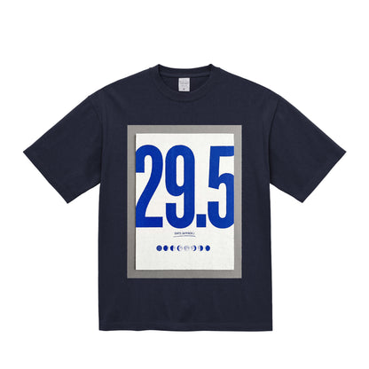 MOON / TYPOGRAPHIC — 9.1oz Graphic Tee navy image