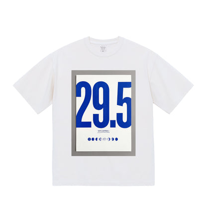MOON / TYPOGRAPHIC — 9.1oz Graphic Tee white image