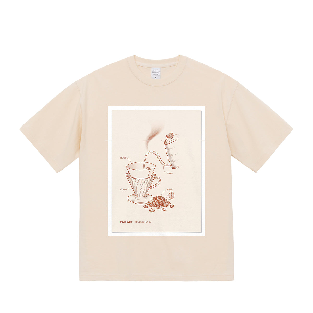 COFFEE / ARCHIVAL — 9.1oz Graphic Tee vintage-natural image