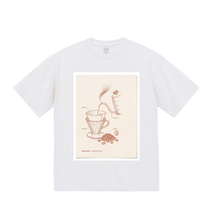 COFFEE / ARCHIVAL — 9.1oz Graphic Tee white image
