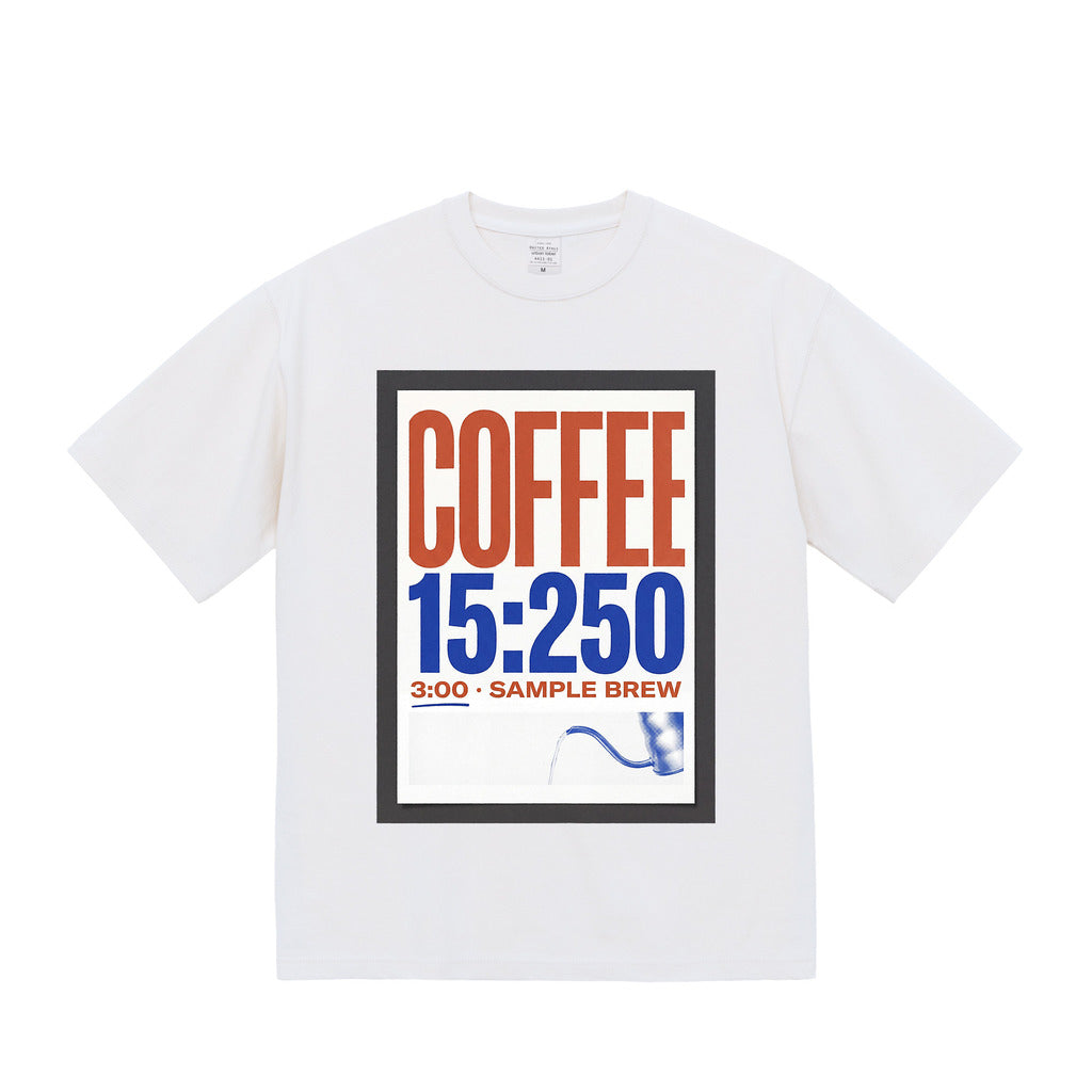 COFFEE / TYPOGRAPHIC — 9.1oz Graphic Tee
