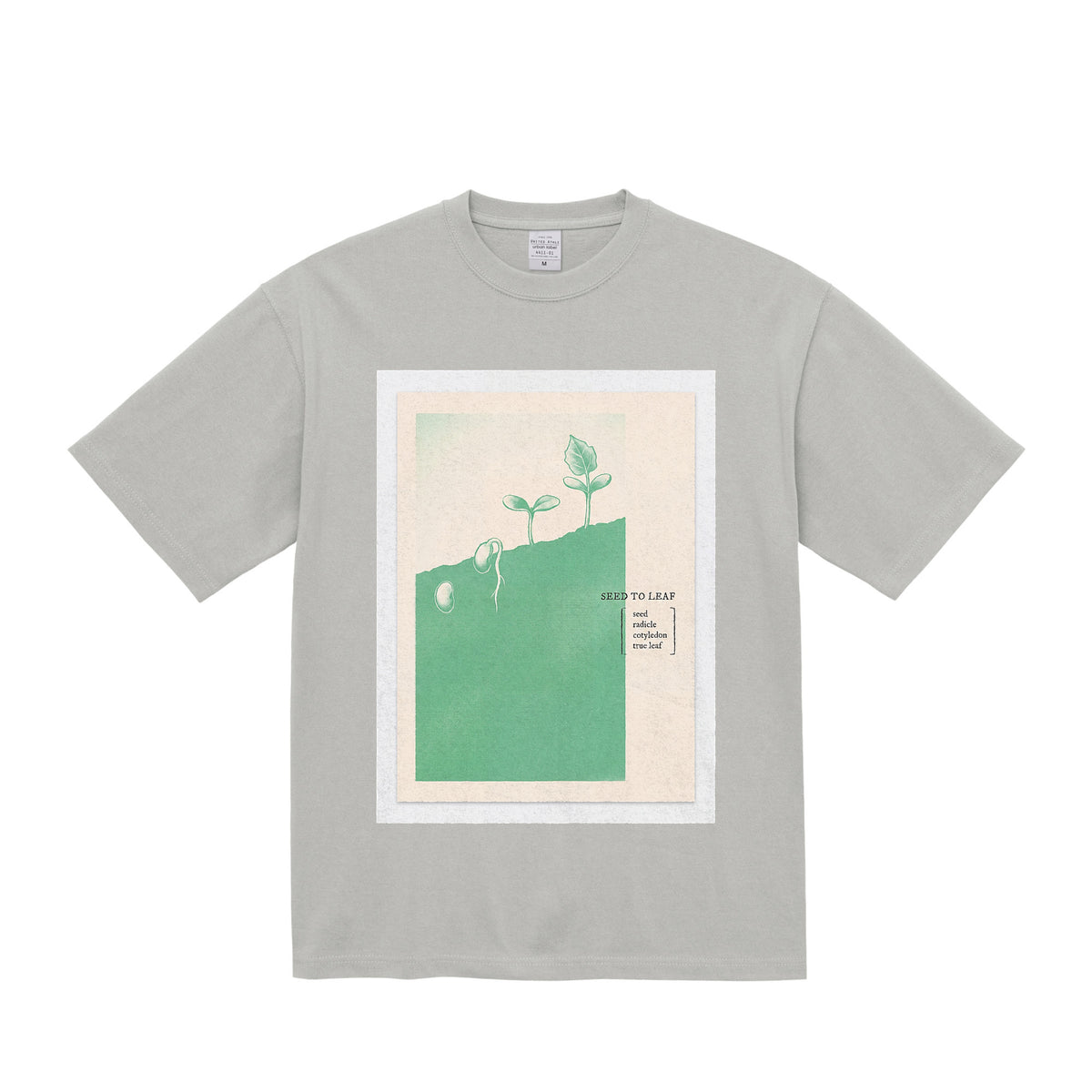 GROW / EDITORIAL — 9.1oz Graphic Tee frost-gray image