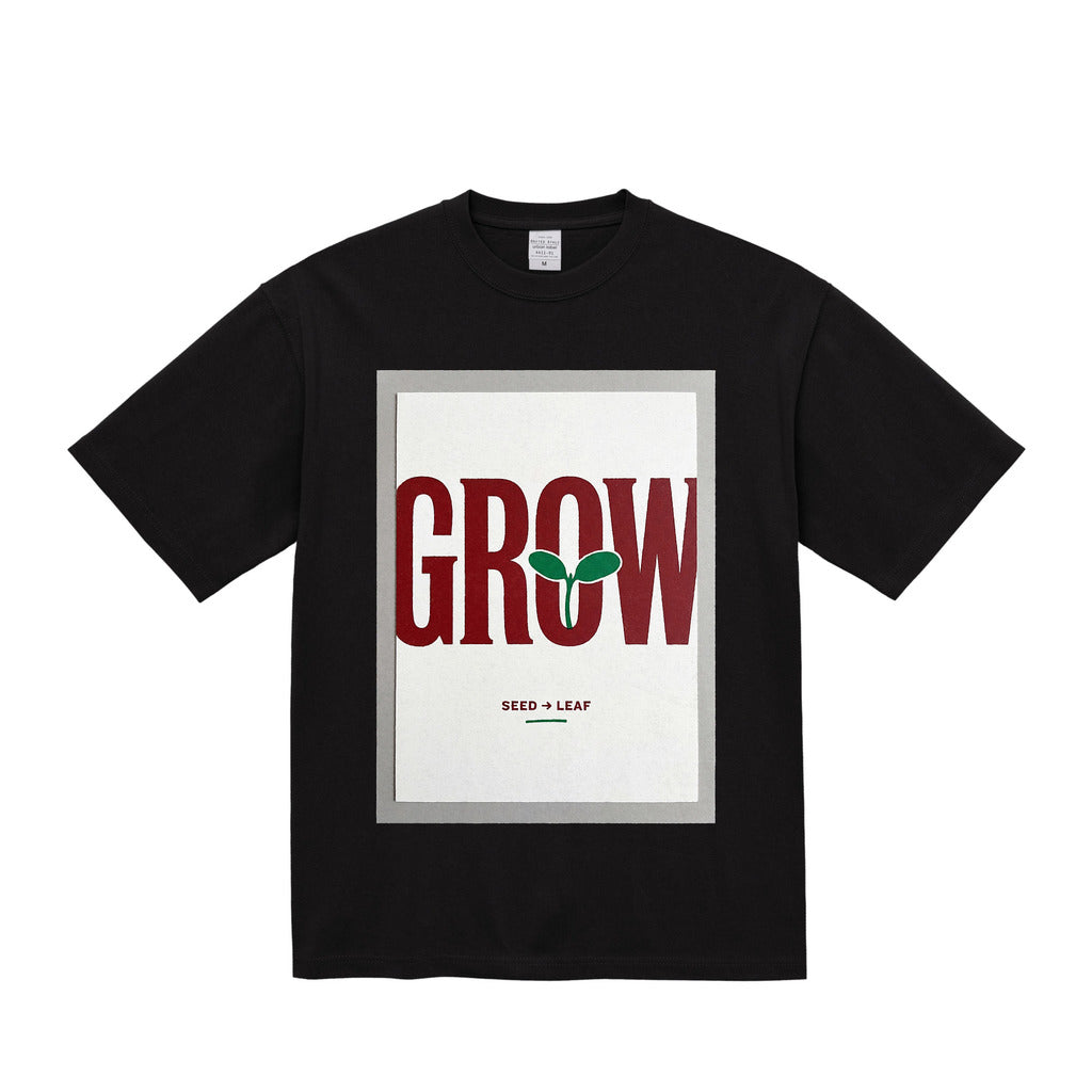 GROW / TYPOGRAPHIC — 9.1oz Graphic Tee