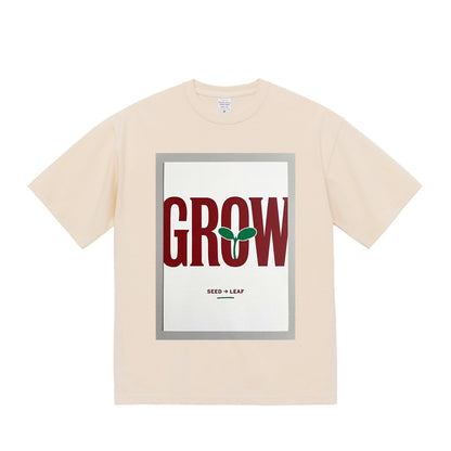 GROW / TYPOGRAPHIC — 9.1oz Graphic Tee