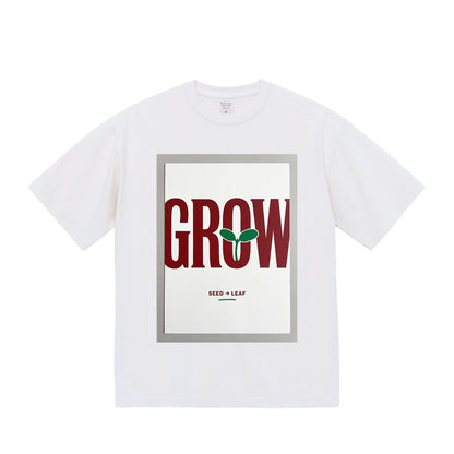 GROW / TYPOGRAPHIC — 9.1oz Graphic Tee